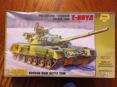 Zvezda 3591	Russian Main Battle Tank T-80UD 1:35