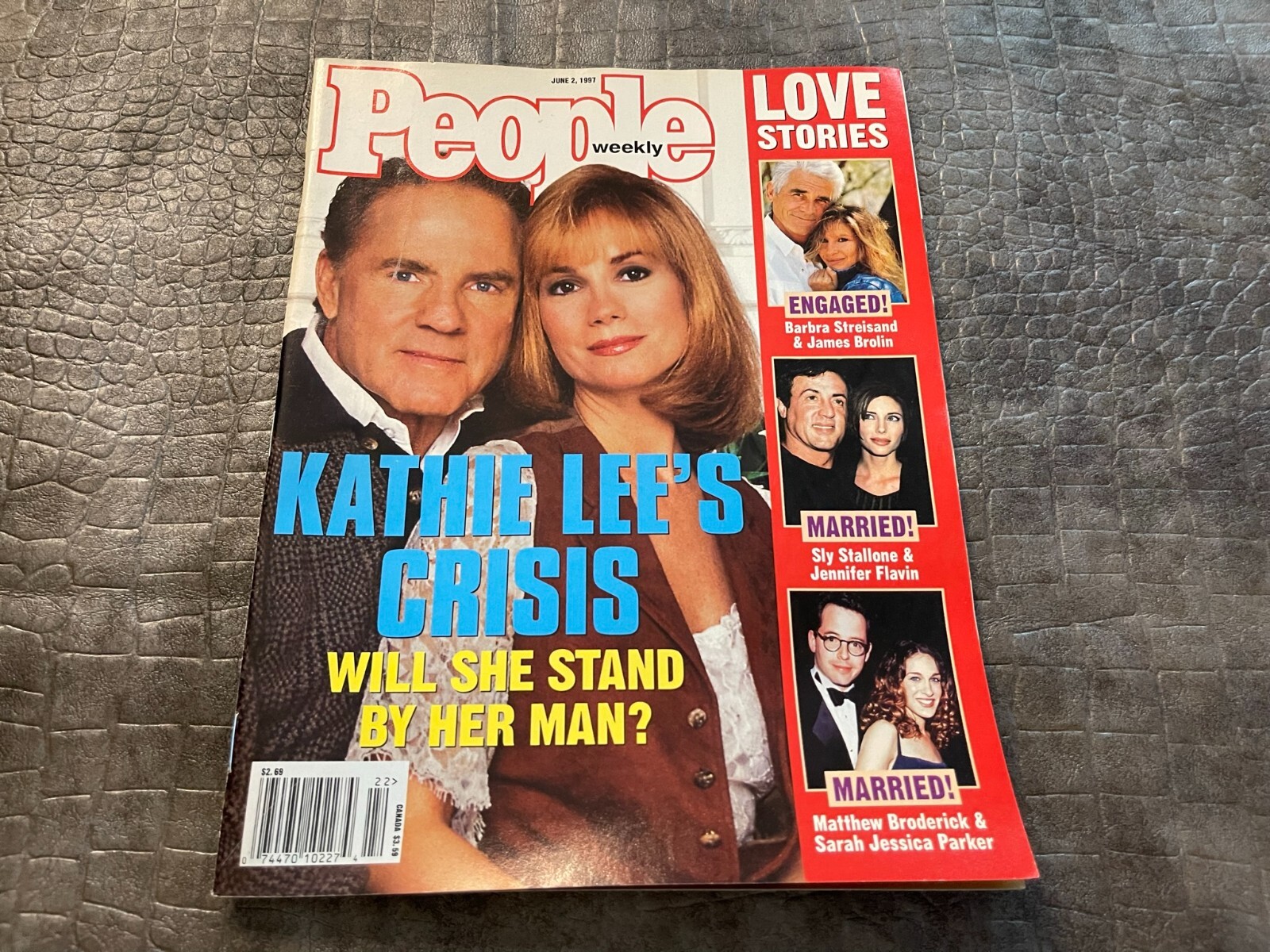 JUNE 2 1997 PEOPLE magazine (NO LABEL) UNREAD - KATHIE LEE