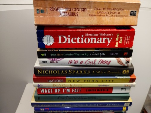 Lot of 19 Women's Interest /Men /Astrology/Love Poems/DICT/THESAURAS/NYC GUIDE