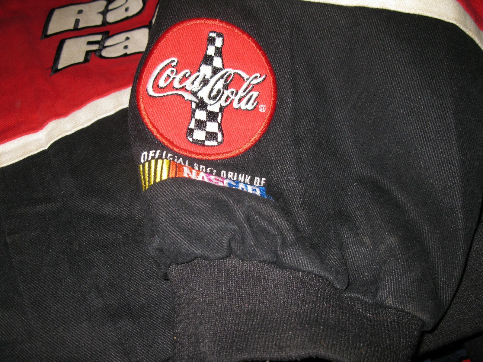 Nascar Coca Cola Bomber  Racing Jacket Tony Stewart Chase Authentic's Size XL
