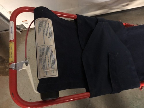 Evacu-trac Medical Emergency Evacuation Chair - Manual Track Stair Descent Chair