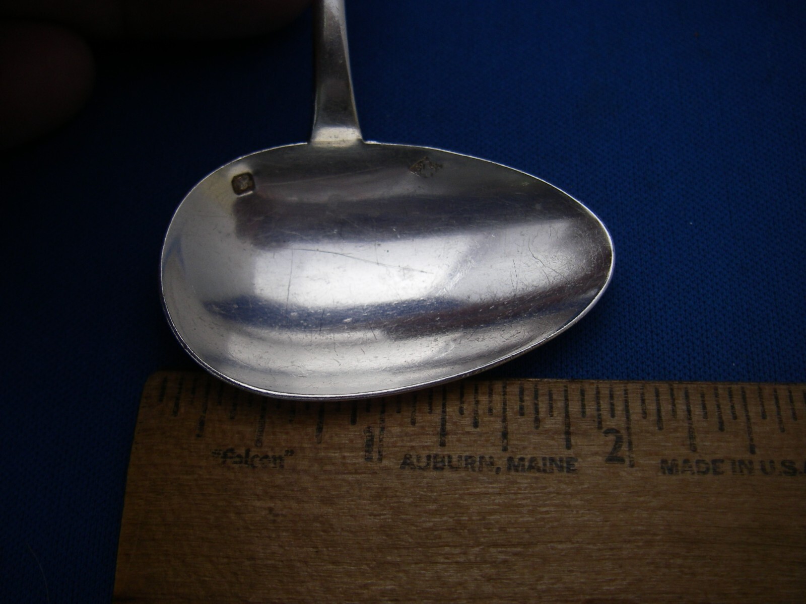 Good French 950 Silver INFANT / INVALID FEEDER SPOON-Transverse Bowl-BF et Cie