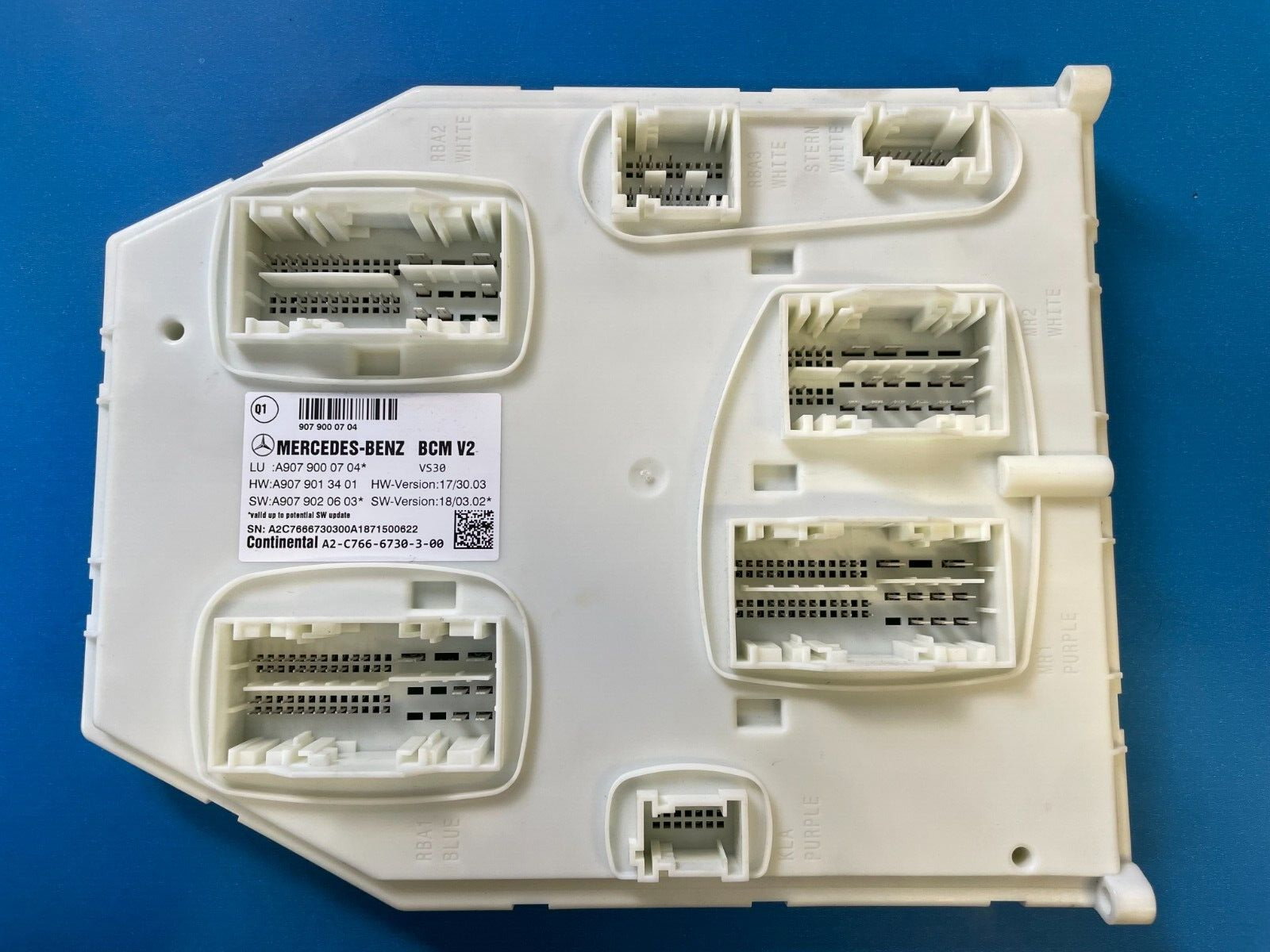 MERCEDES SPRINTER W907 SAM CONTROL MODULE UNIT OEM