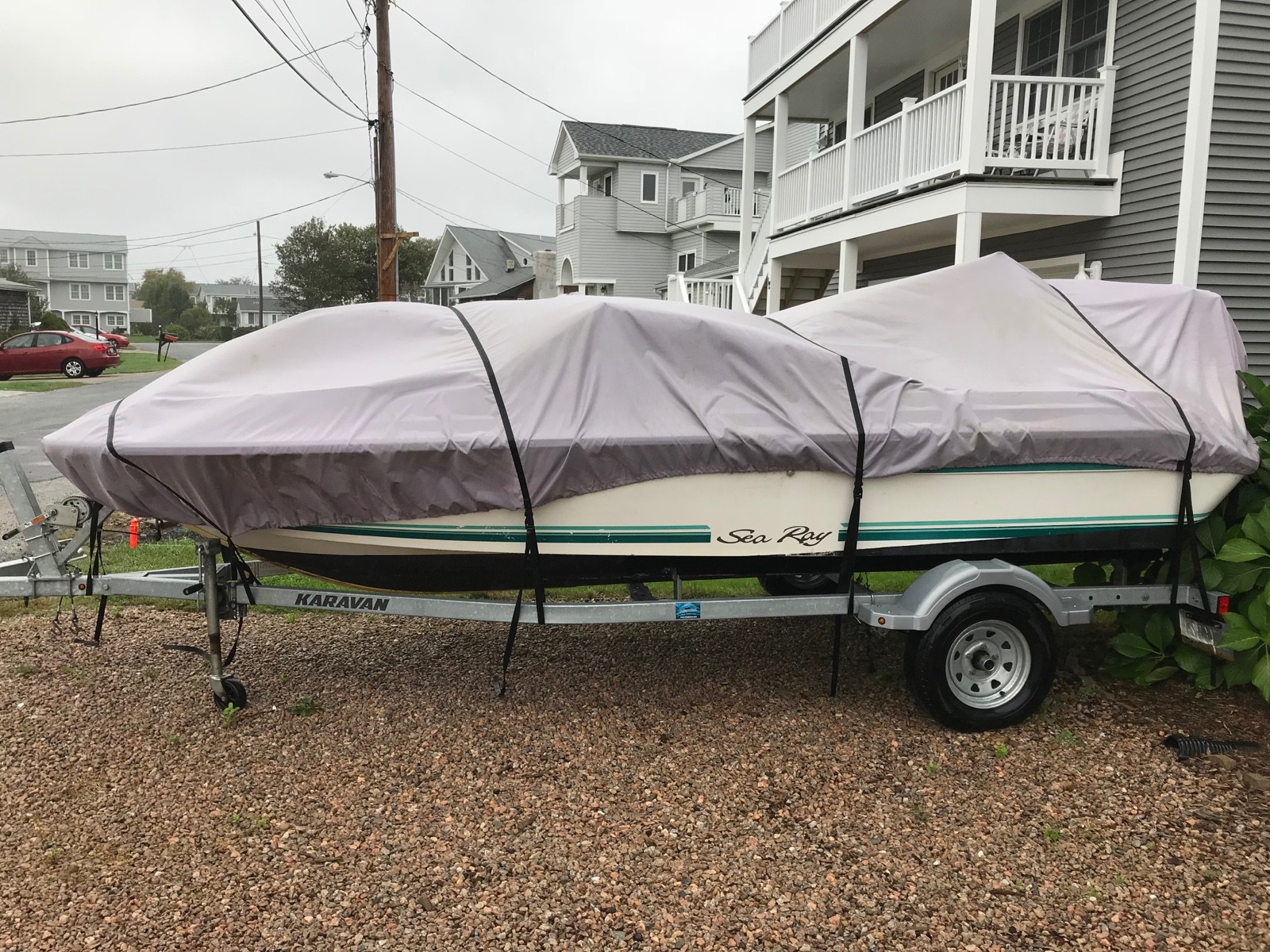 1990 Sea Ray 160 Powerboat w Motor, Narragansette RI | No Fees & No Reserve