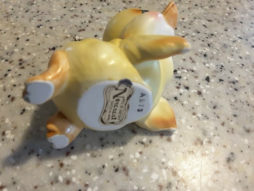 Norcrest Vintage Baby Chick  Blue eyed Whimsical Duck A573 Japan