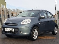 2013 Nissan Micra 1.2 12V Acenta Hatchback 5dr Petrol CVT Euro 5 (80 ps)