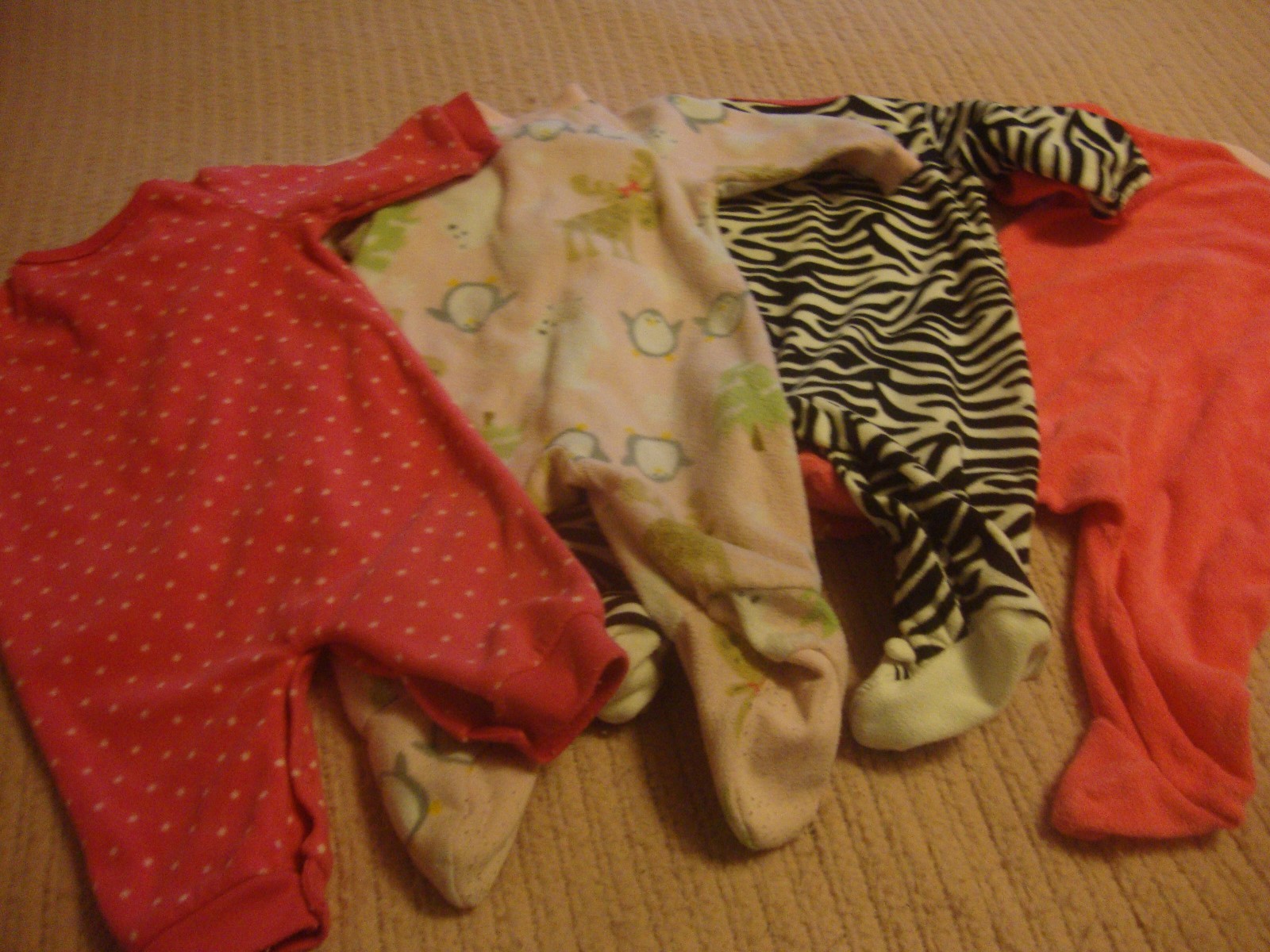 Infant Baby Girl Long Sleeve Spring Colored Clothes & Valentine Day Tops Lot of