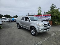 2010 ON 60 PLATE TOYOTA HILUX 4X4 D-CAB D4D INVINCIBLE 3.0TD IDEAL EXPORT