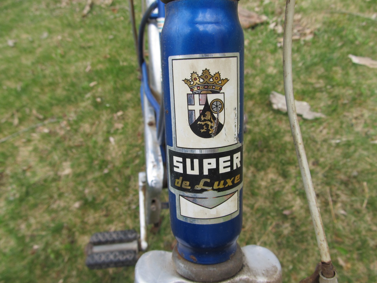 Vintage Royal Deluxe Girls Stingray Bicycle Bike West Germany Schurmann TWIN TOP