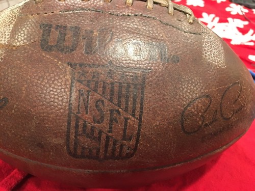 NSFL Northern States League vintage football Wilson Hard To Find Rare! Look!