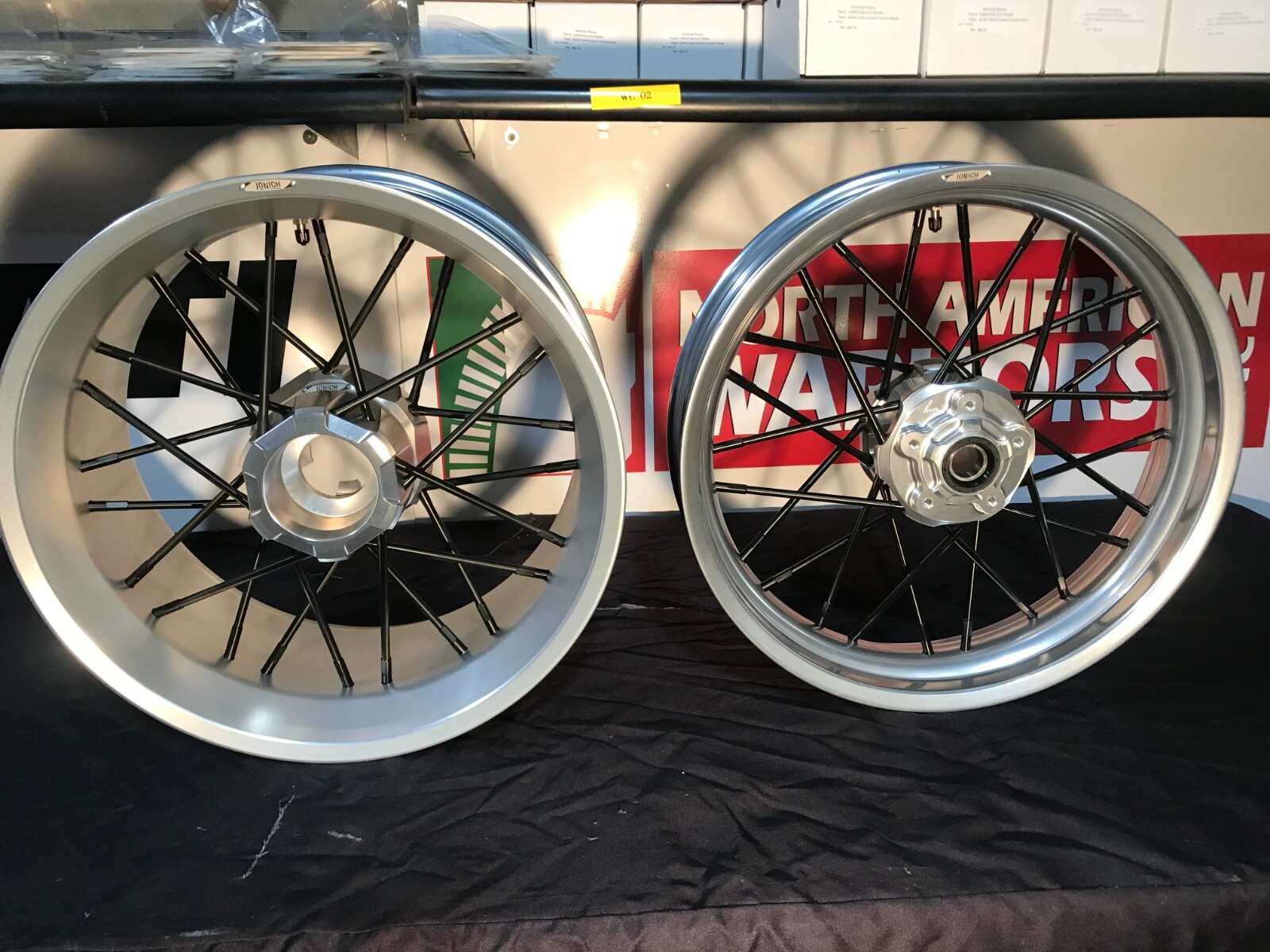 ducati DIAVEL1260S 純正ホイール前後セット JONICH DUCATI DIAVEL 1200 1260 ALU TUBELESS SPOKE WHEELS