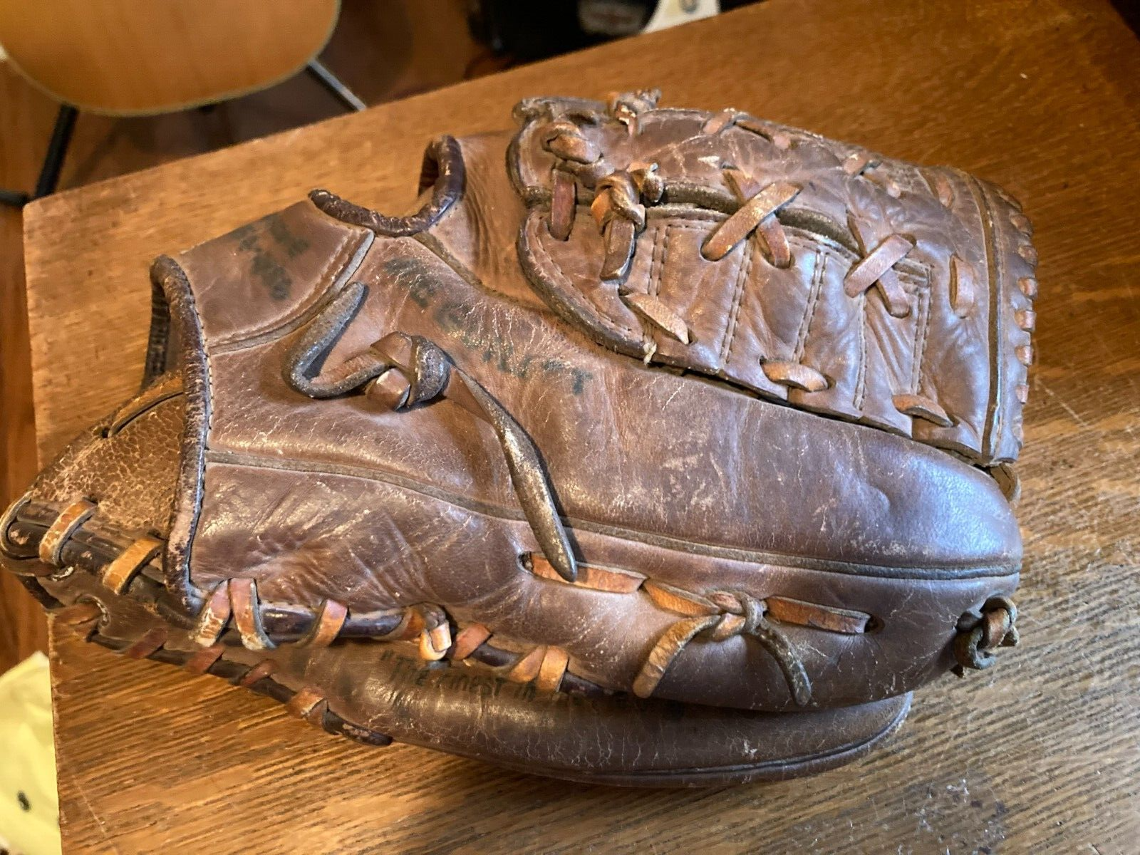 Rawlings HingelPad グローブ ブラウンレザー RAWLINGS (ローリングス) グローブ hinged pad the mark of a