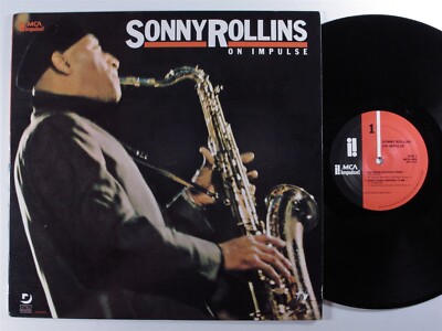 SONNY ROLLINS On Impulse MCA/IMPULSE LP VG+ f