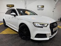 2018 Audi A3 1.6 TDI S line Sportback Euro 6 (s/s) 5dr HATCHBACK Diesel Manual
