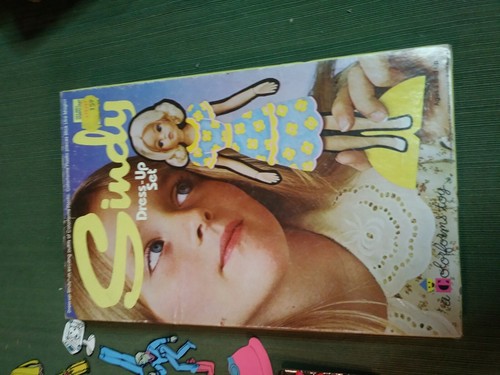 Sindy Doll Colorforms Dress-Up Set from 1979 - with Booklet and extras