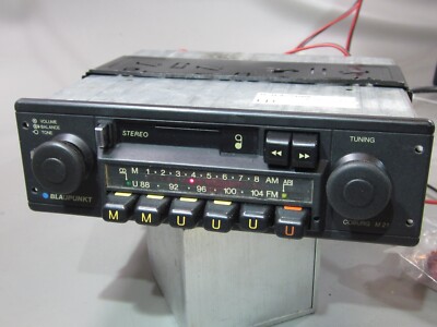 BLAUPUNKT COBURG M21  Stereo Kassetten Autoradio LED Anzeige  (543)