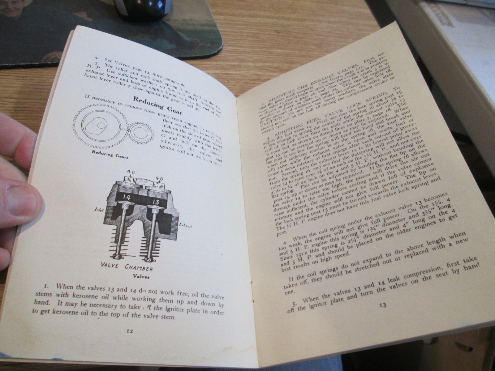Instruction Book No. 2 for operating adjusting NEW HOLLAND Engines