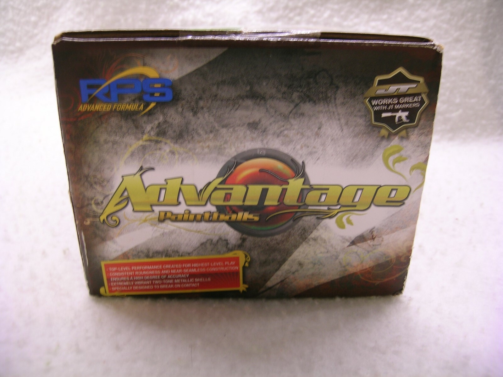 RPS .68 Caliber Advanced Formula Paintballs 500 Count Orange Fill