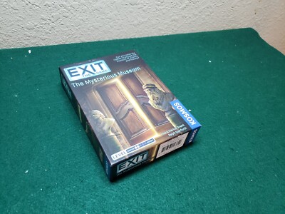 Kosmos EXIT The Mysterious Museum Escape Room, Parts Sealed, New in open box