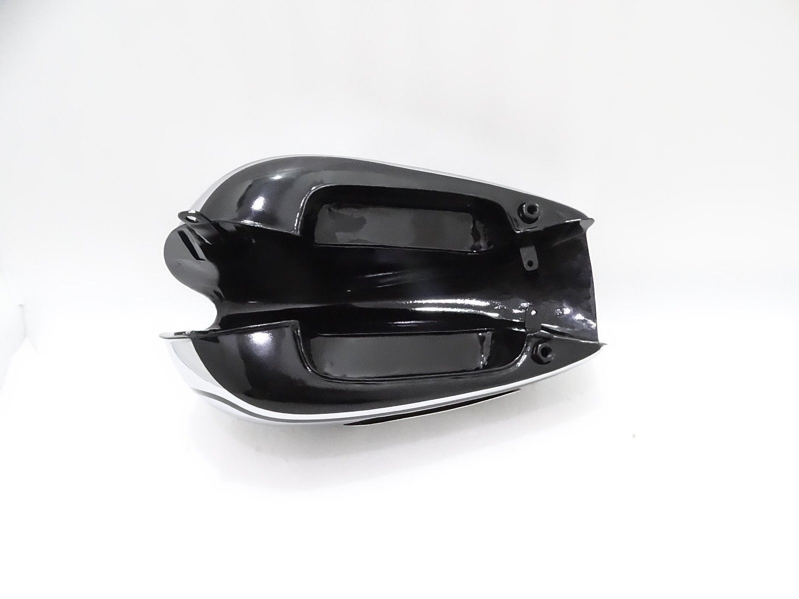 HOREX RESIDENT BOTTOM BLACK CHROME FUEL PETROL TANK 