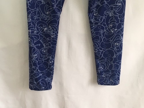 CHRISTMAS HOLIDAY GIRLS Size XL DISNEY OLAF FROZEN LEGGINGS PANTS blue