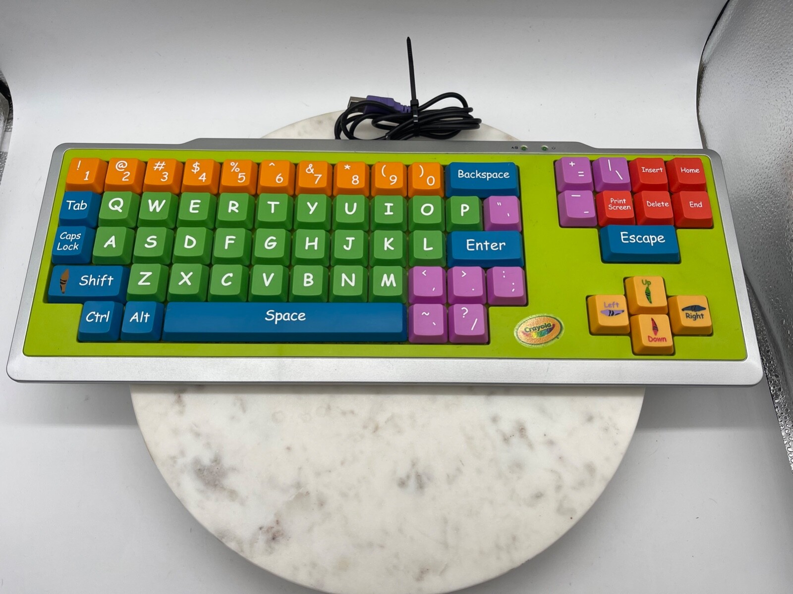 Crayola Children's Computer Keyboard EZ Type USB plug