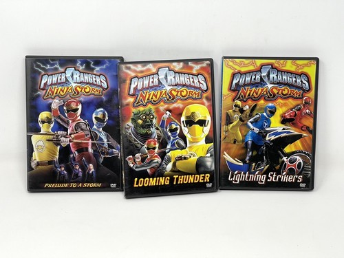 Power Rangers 3 DVD lot - Movie - Ninja Storm | eBay