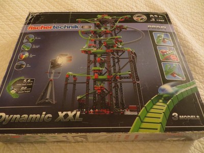 Marble Run Fishertechnik Dynamic XXL Building Construction Set Maze Toy NEW