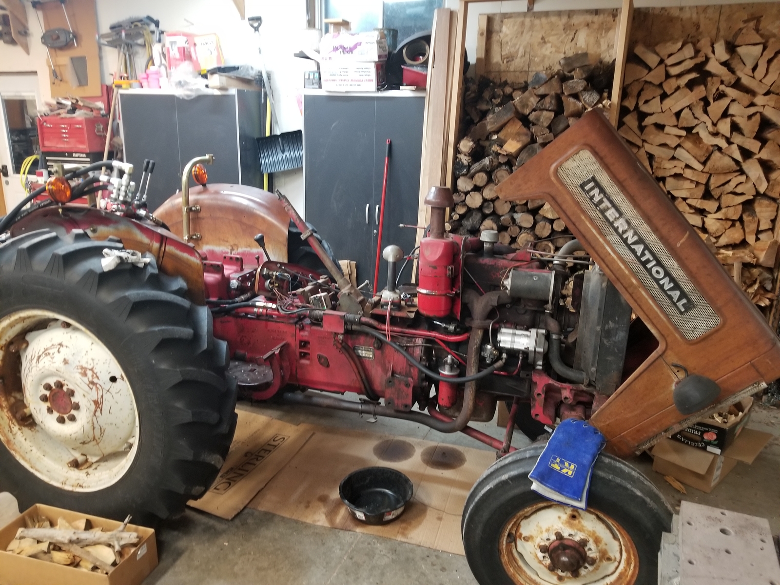 Made to Fit Case International Steering Box and Shaft Repair Kit B250