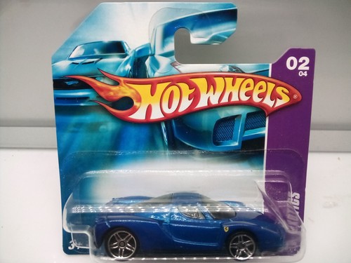 Hot Wheels Mainline - Exotics / Enzo Ferrari - Blue - Short