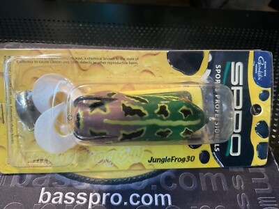 Discountinued SPRO Jungle Frog 30 - #03 Natural Green - NIP - Hard to Find 