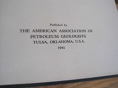 Possible Future Oil Provinces of The United States  Canada 1941 1st Edition Book