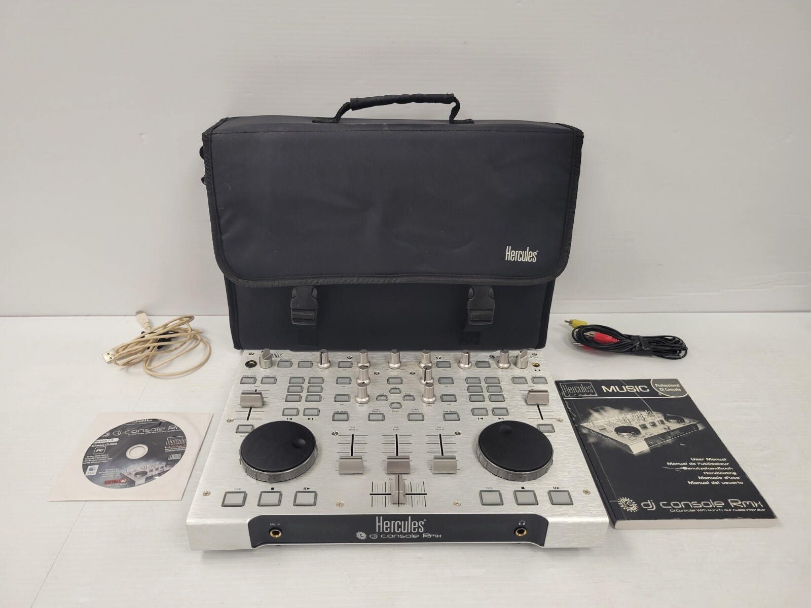 DJ機材 HERCULES DJ Console RMX Hercules DJ Console Rmx Pro Interface | zZounds