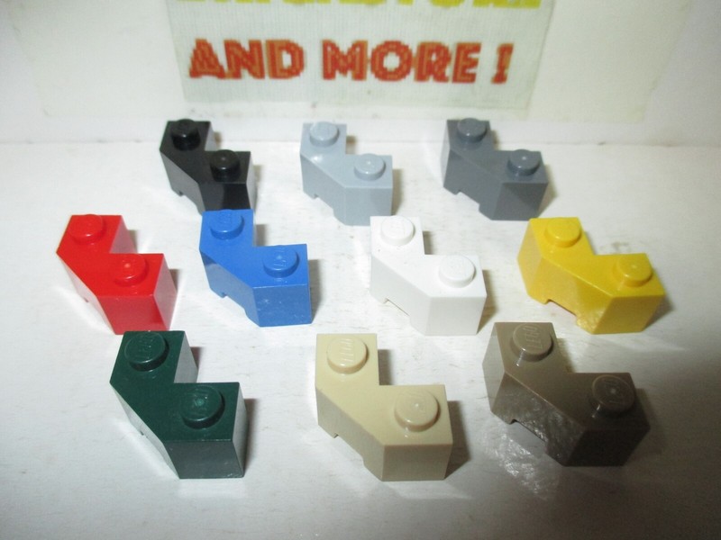 Lego - Brique Brick Facet Corner 87620 2x2 - Choose Color & Quantity