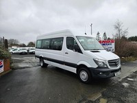 2013 ON A 63  PLATE MERCEDES BENZ SPRINTER 516 CDI LWB 13 SEATER MINIBUS