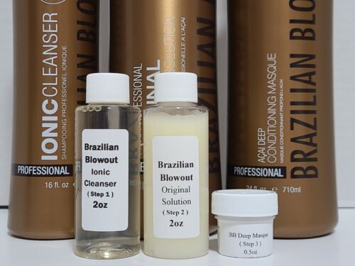 Brazilian Blowout Original Solution Steps 1,2,3 - 2oz Kit