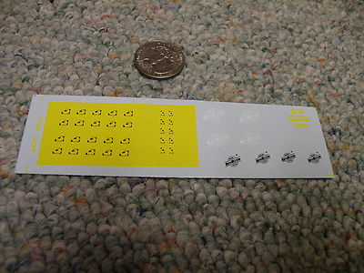 Herald King decals HO Chicago Northwestern Clinton Car Shop   XX254
