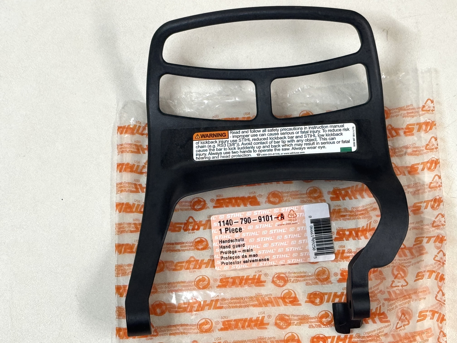 STIHL OEM HAND GUARD 1140 790 9101 MS362 C-Q C-MQ MS362C GENUINE - Picture 1 of 3