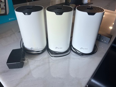 tp-link AC1200 Whole Home Mesh Wi-Fi System Model: Deco SR4