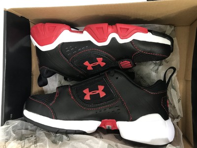 New Under Armour Proto Evade Trainer II Black/Red Youth 2.5