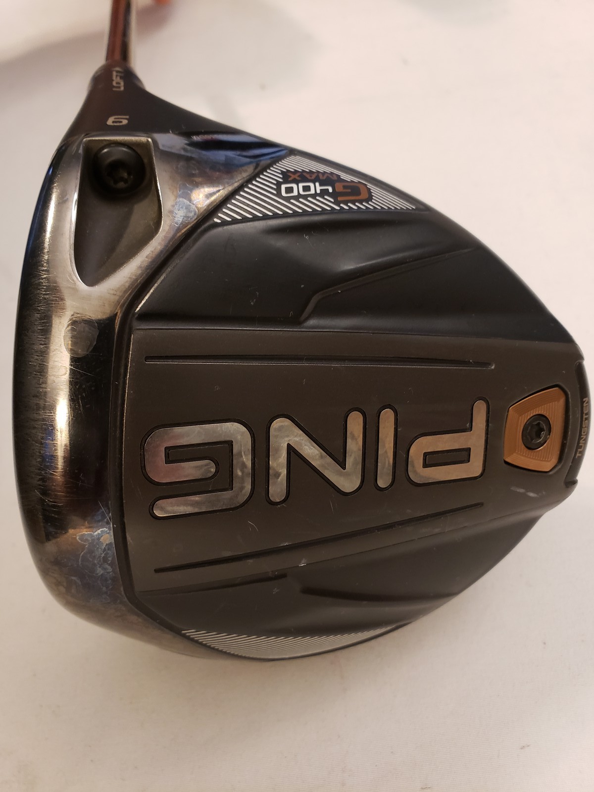 Used Ping G400 Max Driver 9* - Ping Tour 65 - Extra Stiff - RH