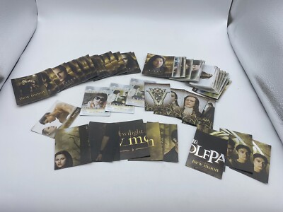TWILIGHT SAGA NEW MOON PREMIUM BASE & INSERT LOT NON-SPORT TRADING CARDS