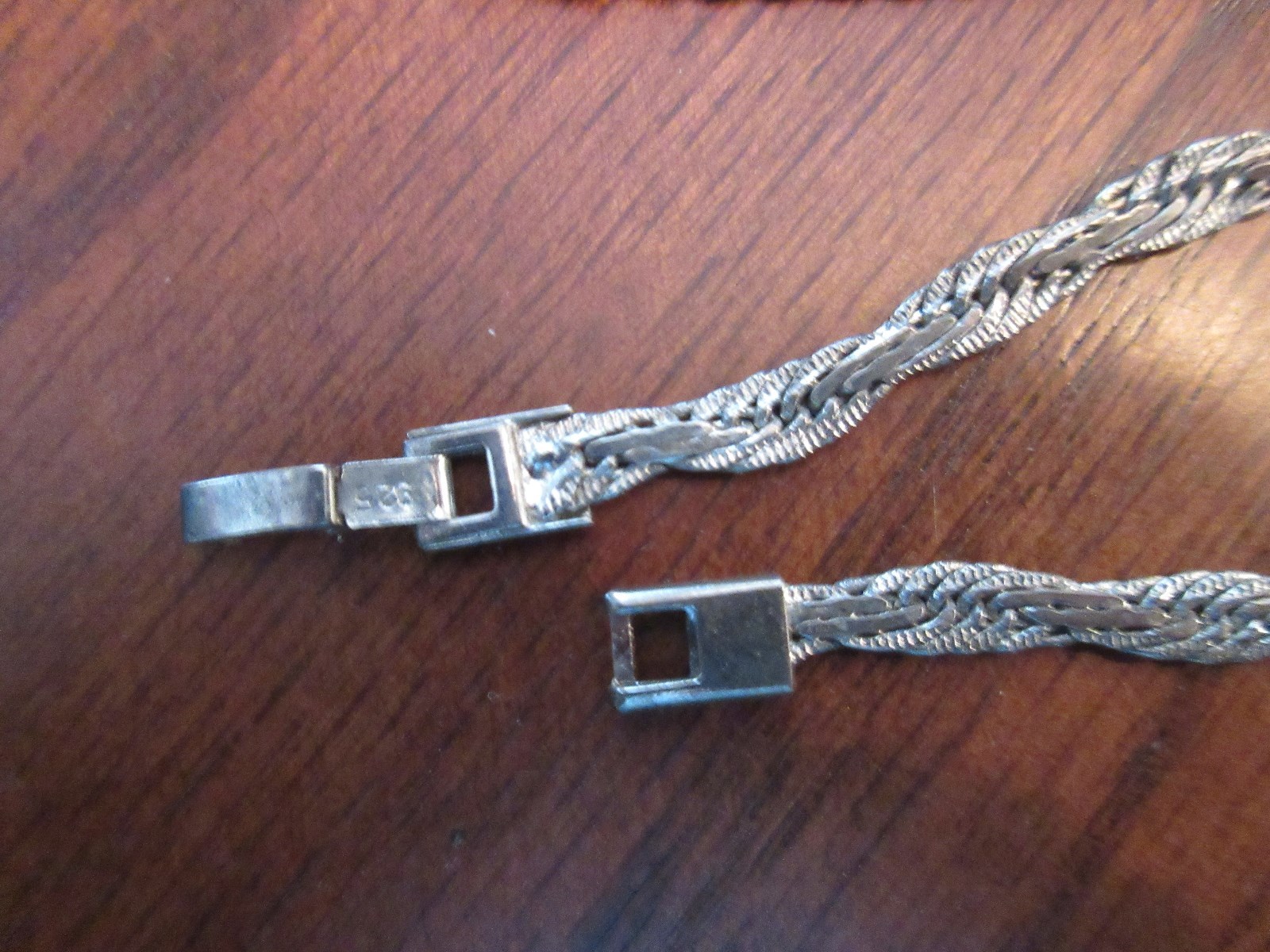 (2) 925 Estate Sale Necklace/Age (?)