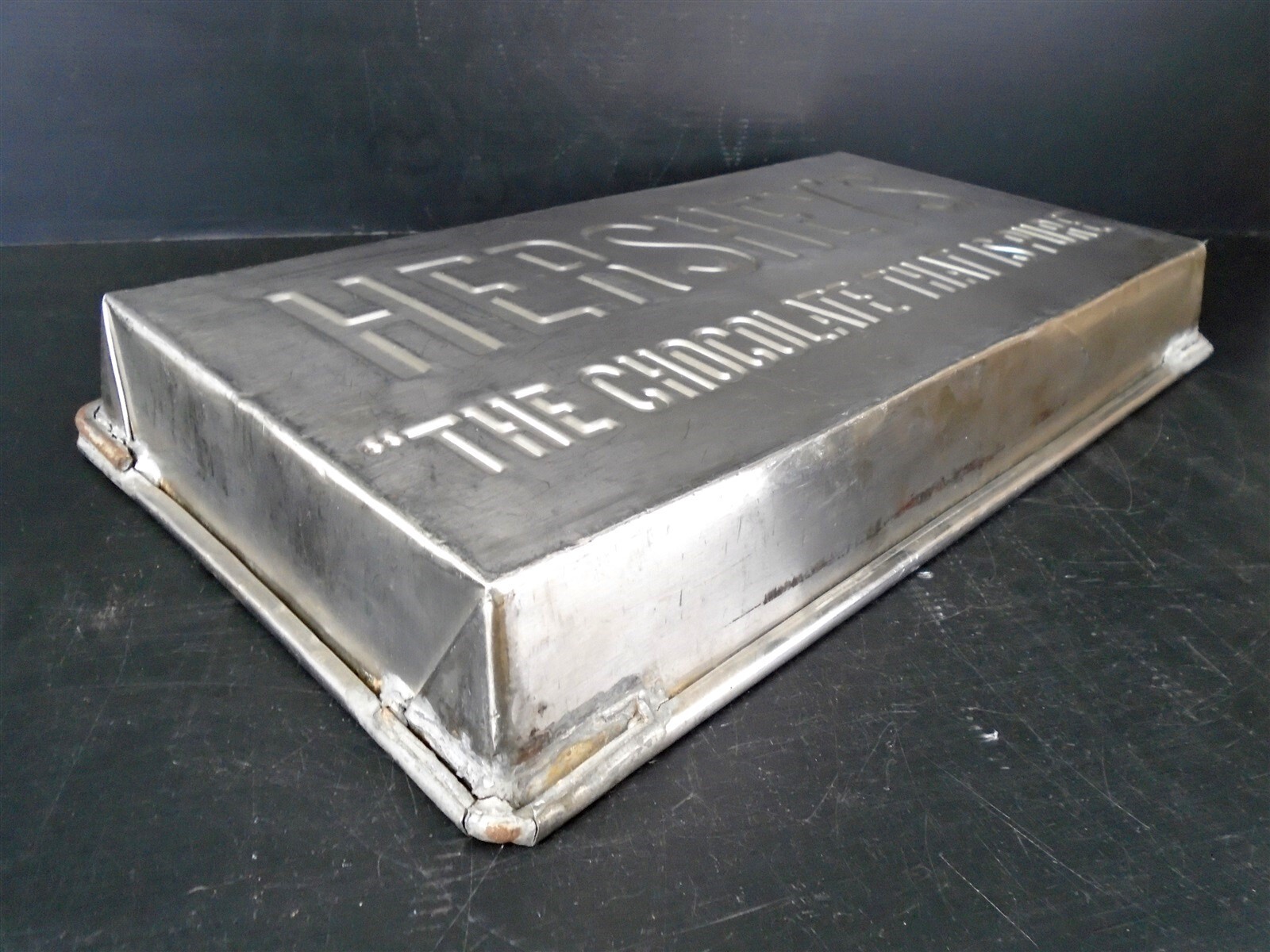 Vintage 100yr OLD - HERSHEY - 5lb HERSHEY'S Chocolate Bar Mold 19 x 10 x 2-1/2"