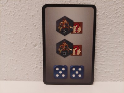 STAR WARS Angriff der Klonkrieger Kosmos Brettspiel: Bedrohungskarte