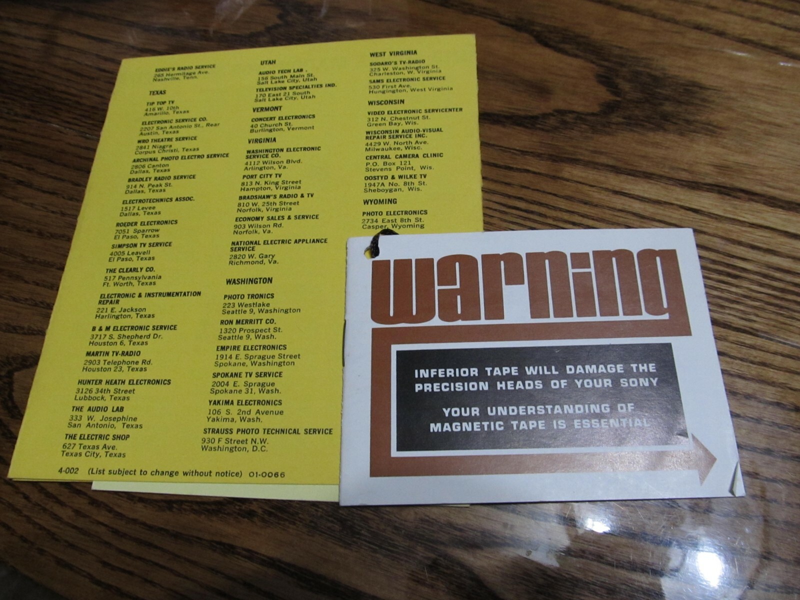 Deal list