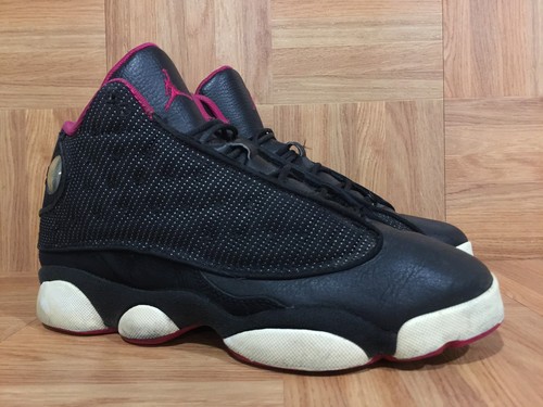 vintage an・an no.13 RARE🔥 Nike Air Jordan 13 XIII Black Volt Voltage Cherry