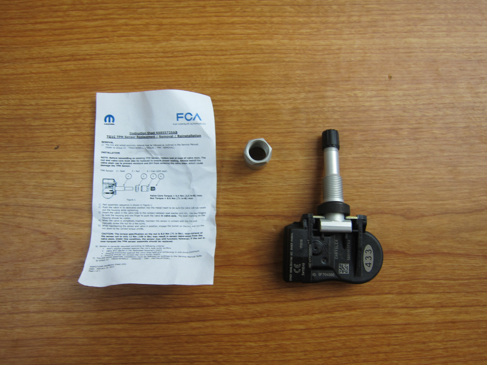 Dodge Ram Tire Pressure Sensor Reset