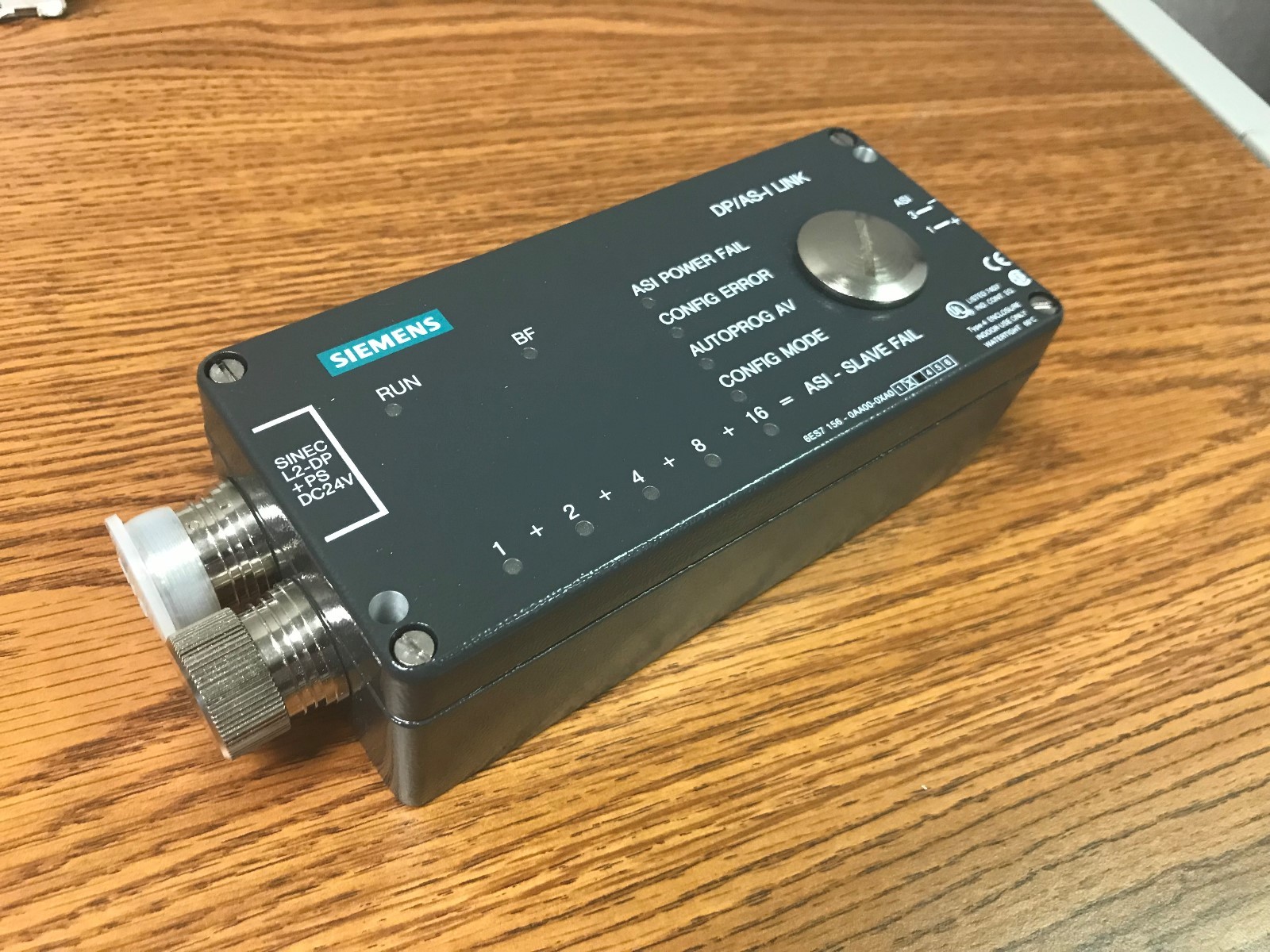 SIEMENS 6ES71560AA000XA0 SIMATIC S5/S7 FIELD BUS COUPLER