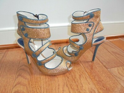SOPHIA WEBSTER FOR J CREW AMMA PUMPS SHOES  37 ( US-6) ITEM #B3897 